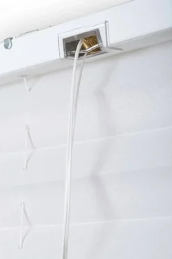 kangasvekkiverho 180x170 cm valkoinen*Ihanin Best