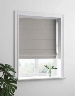 pimentävä laskosverho vaaleanharmaa 160x180 cm*Ihanin Discount