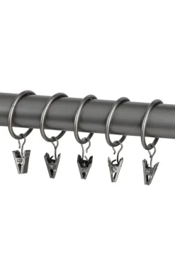 Sale Ihanin verhorenkaat 32/38 mm nipistimellä antrasiitti