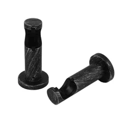 Online Ihanin verhotangon kannakkeet 28 mm mustakulta