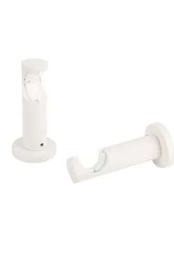 New Ihanin verhotangon kannakkeet 19 mm mattavalkoinen