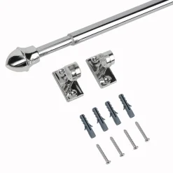 Ihanin verhotanko 75-125 cm kromi