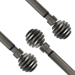 Sale Ihanin verhotanko Alma 160-330 cm antrasiitti