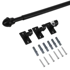 Discount Ihanin verhotanko Cafe 125-220 cm musta