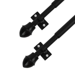 Discount Ihanin verhotanko Cafe 125-220 cm musta