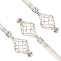 Discount Ihanin verhotanko Elena 120-210 cm valkokulta