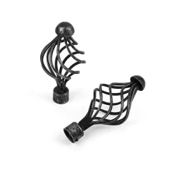 Best Ihanin verhotanko Elena 120-210 cm mustakulta