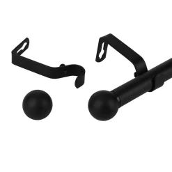 verhotanko Elise 120-210 cm mattamusta*Ihanin New