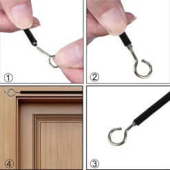 Clearance Ihanin verhovaijeri 200 cm musta