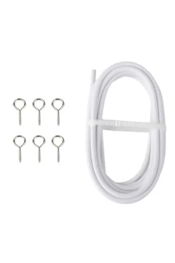 Sale Ihanin verhovaijeri 200 cm valkoinen