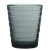 Aino Aalto juomalasi 22 cl 2 kpl tummanharmaa*Iittala Hot