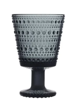 Outlet Iittala Kastehelmi juomalasi 26 cl 2 kpl tummanharmaa
