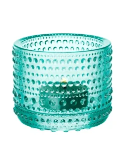 Clearance Iittala Kastehelmi Kynttilälyhty 64 mm vedenvihreä