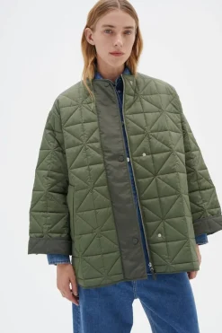 New InWear takki TeiganIW coat Beetle green 190312