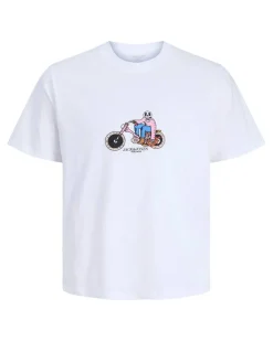 Online Jack & Jones Plus Jack Jones Plus t-paita Jorcatskills Skull