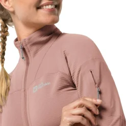 Clearance Jack Wolfskin fleecetakki Prelight W 2919 Rose dawn