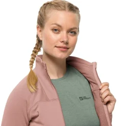 Clearance Jack Wolfskin fleecetakki Prelight W 2919 Rose dawn