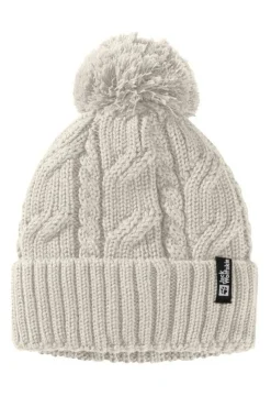 New Jack Wolfskin pipo Pompom beanie A0029 Seal