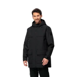 Jack Wolfskin takki Winterlager parka 6000 Black
