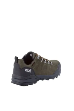 Best Jack Wolfskin ulkoilukengät Refugio Texapore Low 4287 Khaki