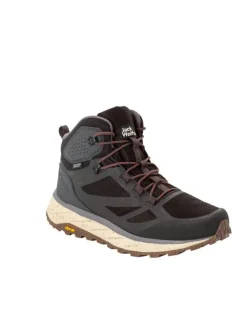 Hot Jack Wolfskin vaelluskenkä Terraventure Texapore Mid m 6364 Phantom/ grey