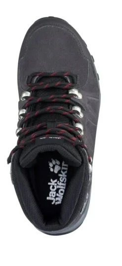 Best Jack Wolfskin vaelluskenkä Refugio Texapore mid w 6157 Dark steel