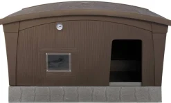 Jämpti lämpöeristetty koirankoppi ruskea*Ju00e4mpti Clearance