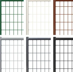 Jämpti MINI ovielementti valkoinen, lev. 200 cm, kork. 115 cm*Ju00e4mpti Outlet