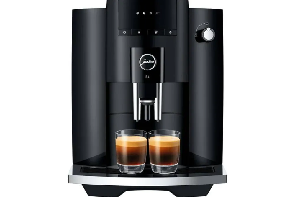 kahviautomaatti E4 Piano Black (EA)*Jura Outlet