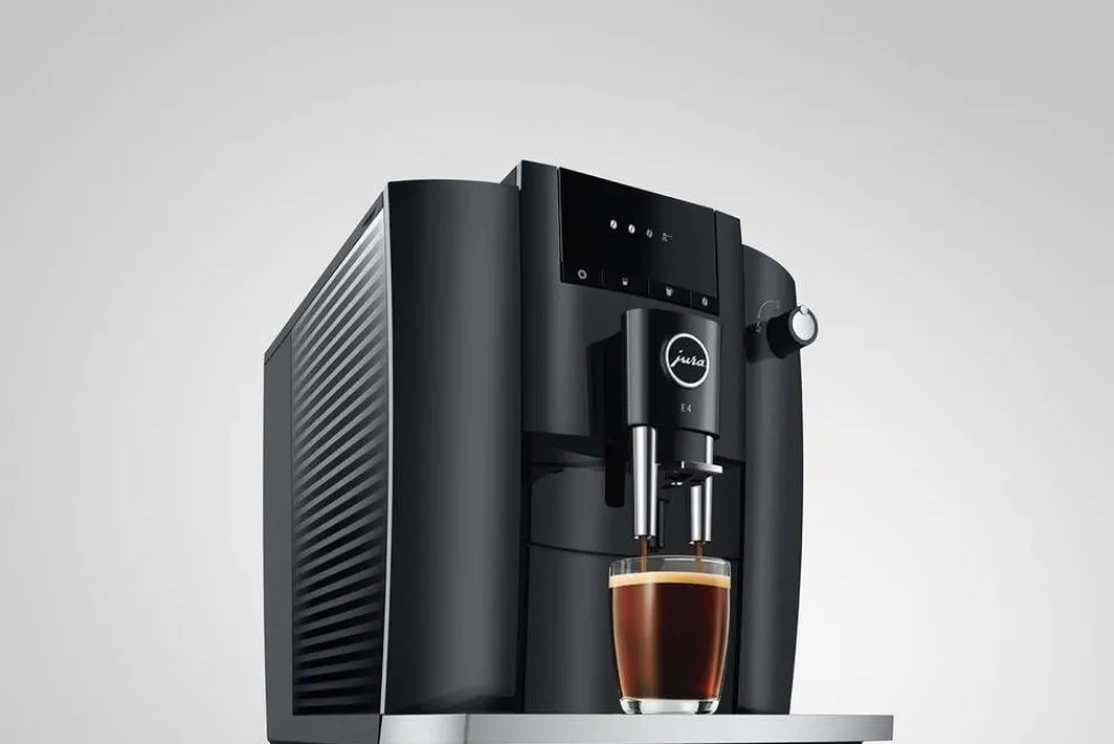 kahviautomaatti E4 Piano Black (EA)*Jura Outlet