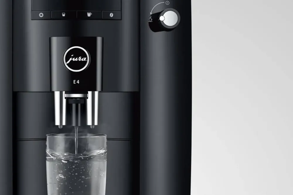 kahviautomaatti E4 Piano Black (EA)*Jura Outlet