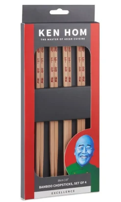 Best Ken Hom syömäpuikot bambua 4 paria