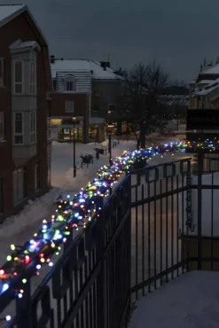 Outlet Konstsmide LED-ulkovalosarja Cluster 400-os.