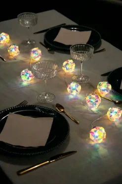 Sale Konstsmide paristovalosarja 10-os. timanttipallot