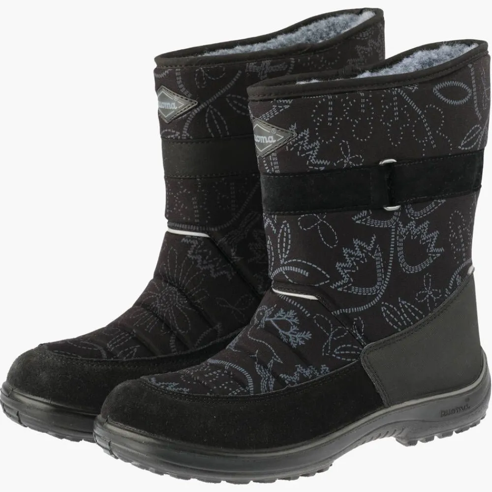 Best Kuoma talvisaappaat Lumikki 0375 0375 Musta paratiisi