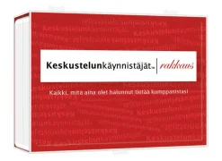 Kylskåpspoesi peli Keskustelunkäynnistäjät Rakkaus*Kylsku00e5pspoesi