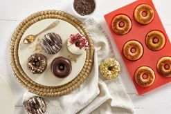 donitsivuoka 6 kpl silikonia punainen*Lekue Best