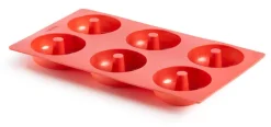 donitsivuoka 6 kpl silikonia punainen*Lekue Best