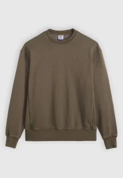 Sale Levi's college Authentic Crew 0034 Khaki Green