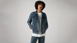 Online Levi's farkkutakki 0573 The Trucker Jacket 0573 Broadway Terrace Trucker
