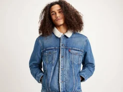 Outlet Levi's farkkutakki Fable Sherpa Trucker 0128 Fable