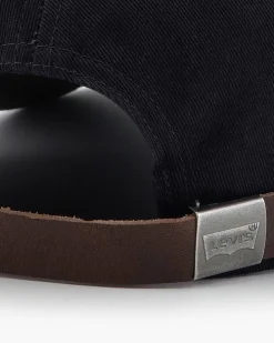 Clearance Levi's lippalakki Classic Twill Re Tab Baseball Cap 0157 Regular Black