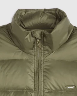 Clearance Levi's takki Down Packable Jacket 0011 Ivy green