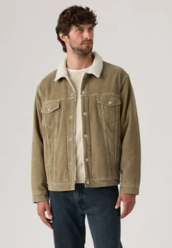 New Levi's takki Relaxed Fit Sherpa Trucker 0022 Timber Wolf