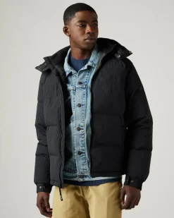 Outlet Levi's takki Rockridge Short Puffer Jet Black