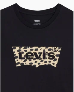 Outlet Levi's t-paita 17369-2437 2437 Black Leopard