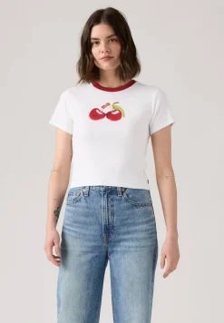 Hot Levi's t-paita GR Sporty Tee Cherry 0073 Fruit Cherry