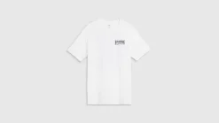 Levi's t-paita Graphic Crewneck Tee 1855 Brin Music Inspired White