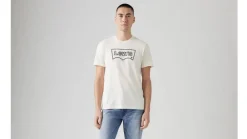 Hot Levi's t-paita Graphic Crewneck 1602 Rope Batwing Vw Egret