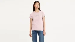 Discount Levi's t-paita Perfect T-shirt Shimmer BW 2433 Shimmer bw keepsake lilac